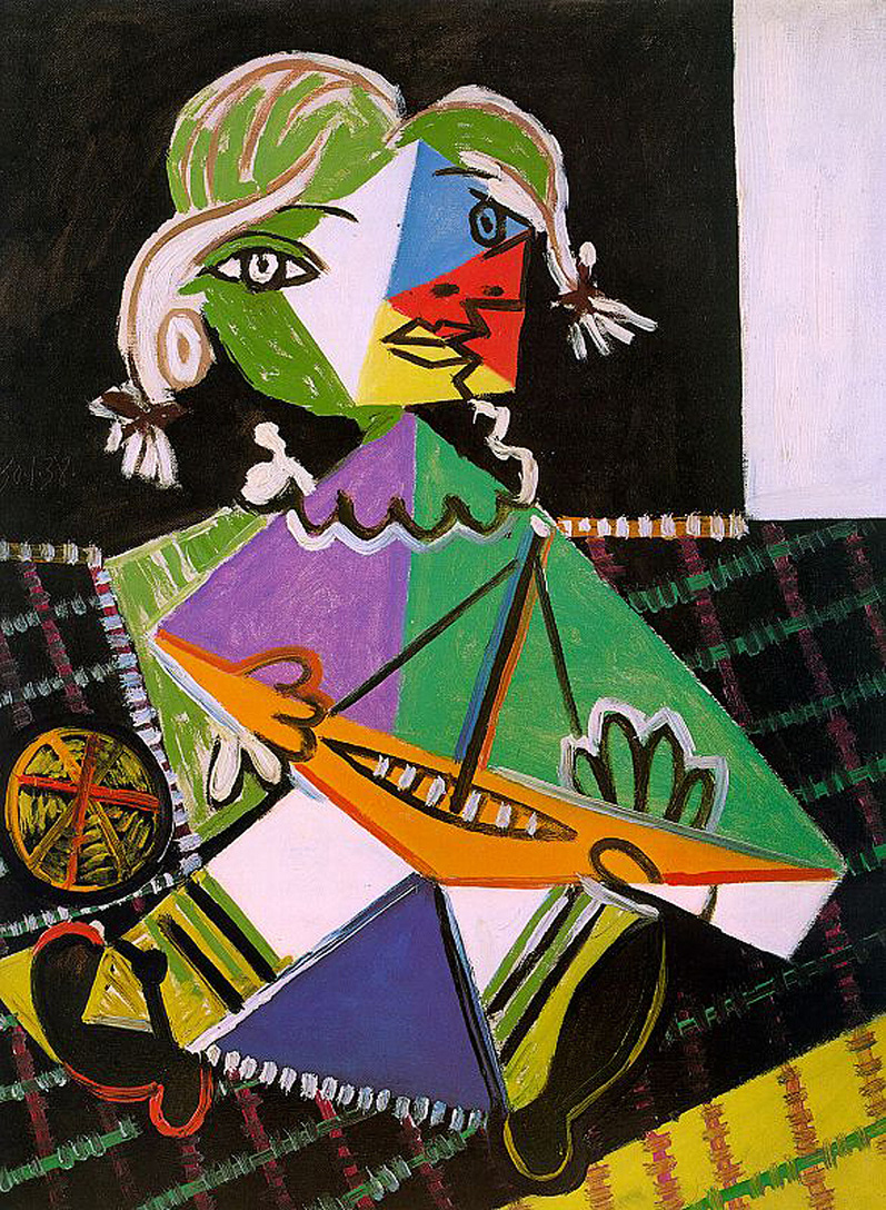 Picasso Maya with boat 1938